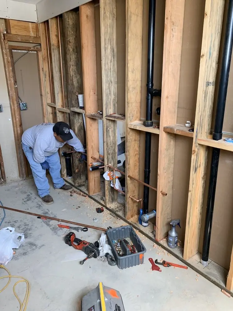 Commercial rough-in plumbing for Water Heater Replacement in Bennettsville